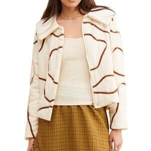 Find Me Now Transverse Wave Puffer Jacket Size XS/S